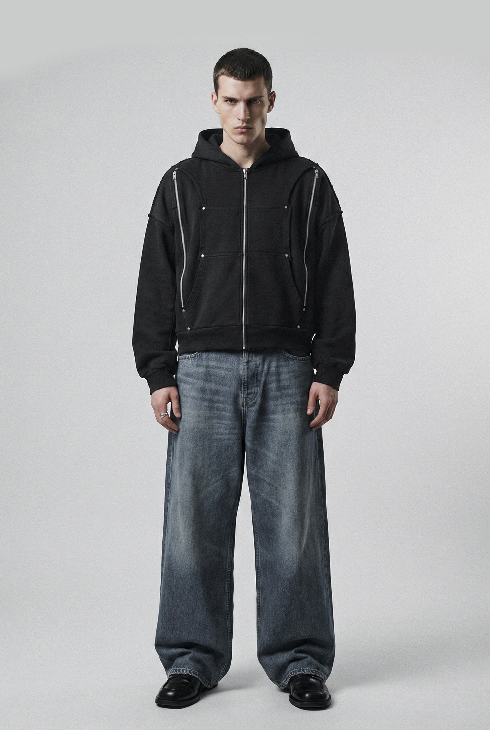 Reflect Zip Up Hoodie