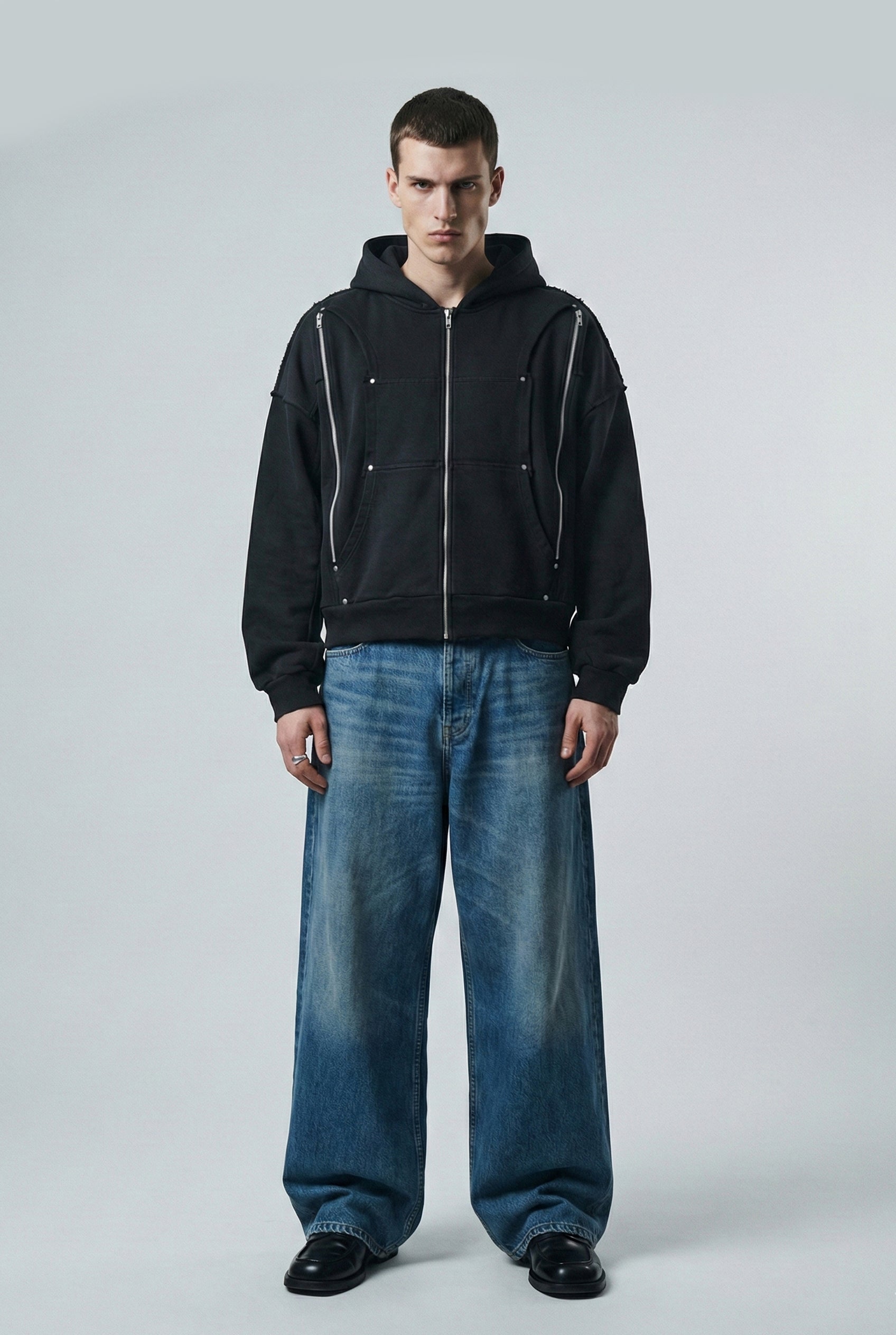 Reflect Zip Up Hoodie